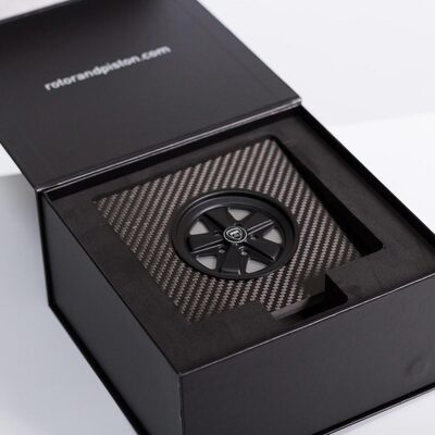 Fuchs inspired wheel in its presentation gift box